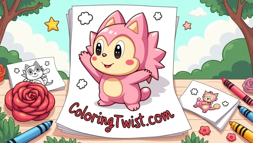 Candy Coloring Pages 