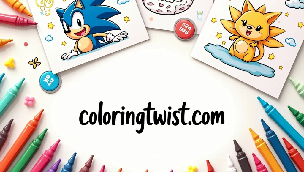 Cute Coloring Pages