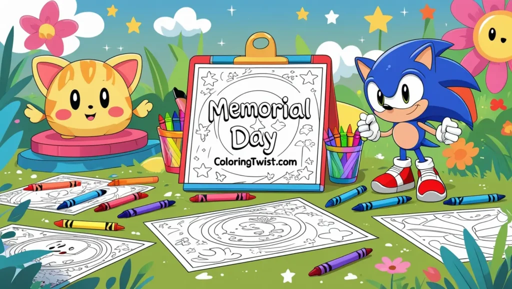 Memorial Day Coloring Pages