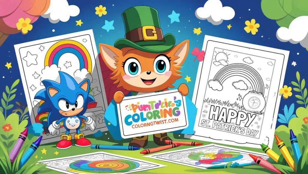 St. Patrick’s Day Coloring Pages