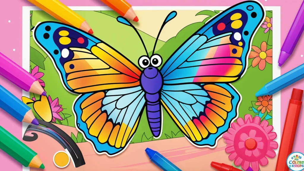 Butterfly Coloring Pages 