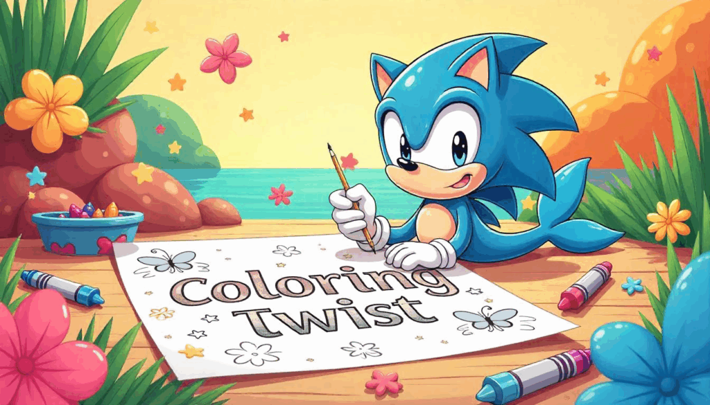 Mermaid Coloring Pages