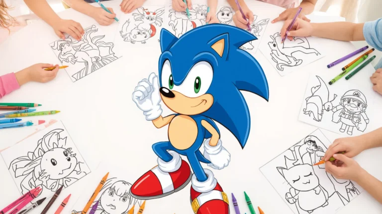 Sonic Coloring Pages to Print – Fun Designs for All Ages