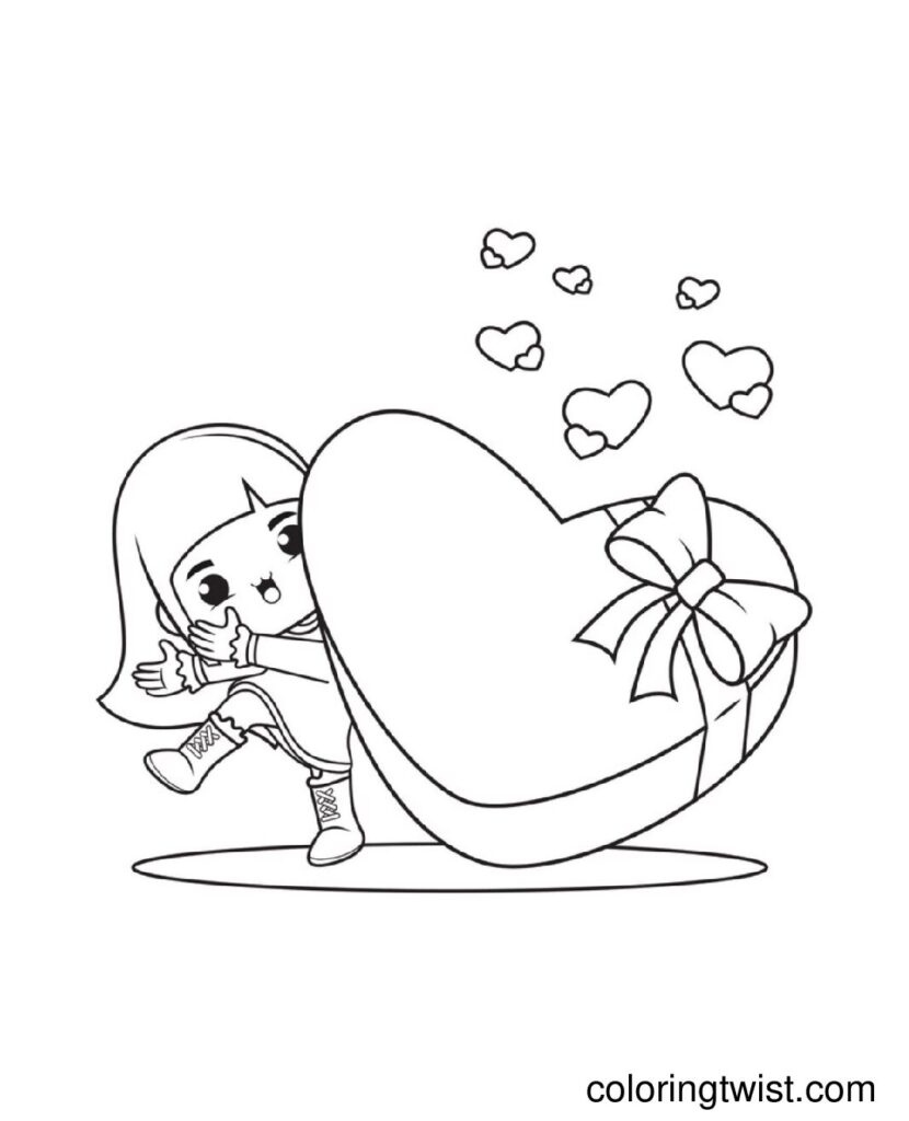 Valentine’s Day Coloring Pages
