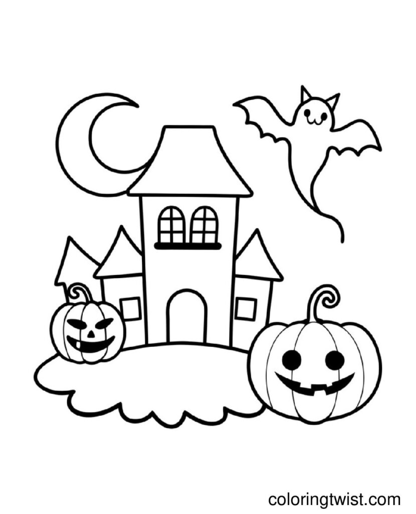 Halloween Coloring Pages
