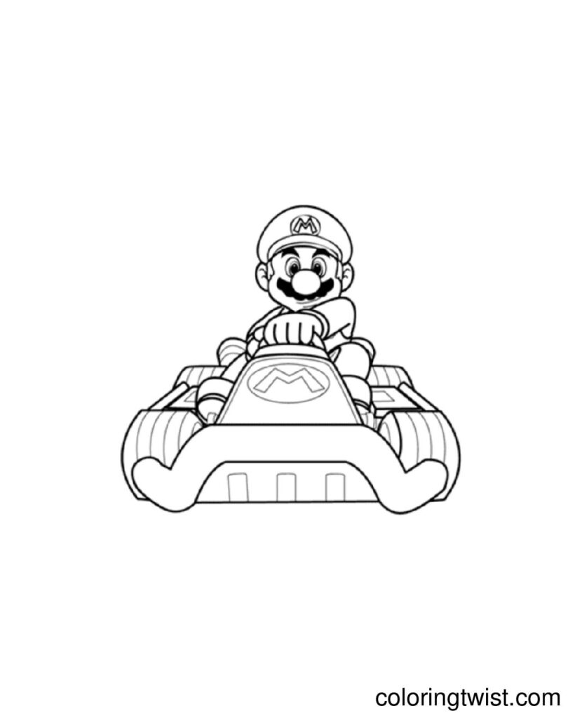 Super Mario Coloring Pages
