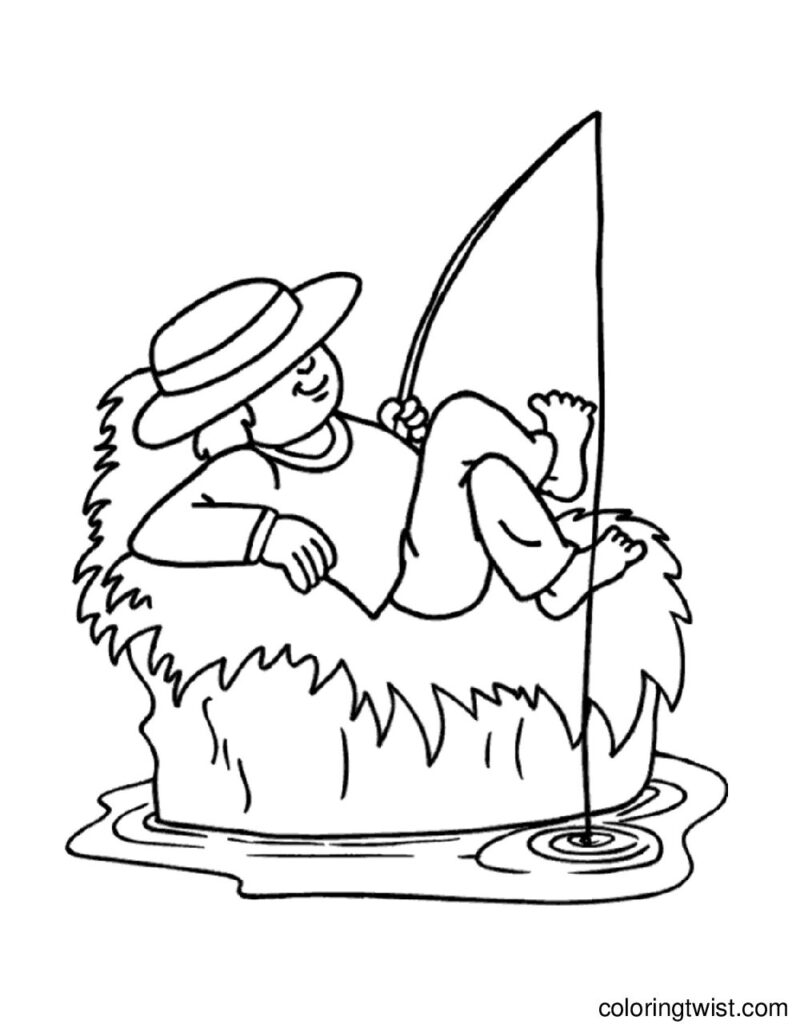Boy Coloring Page
