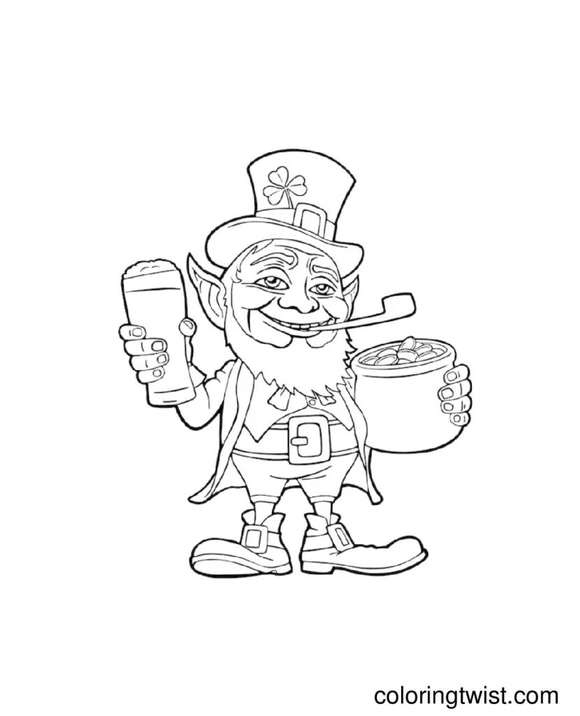  St. Patrick’s Day Coloring Page